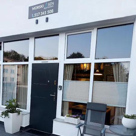 Apartman Morski Sen-Przytulne Studio Z Antresola W Centrum Mielna