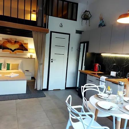 Apartman Morski Sen-Przytulne Studio Z Antresola W Centrum Mielna Mielno