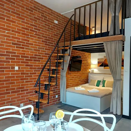 Apartman Morski Sen-Przytulne Studio Z Antresola W Centrum Mielna Mielno